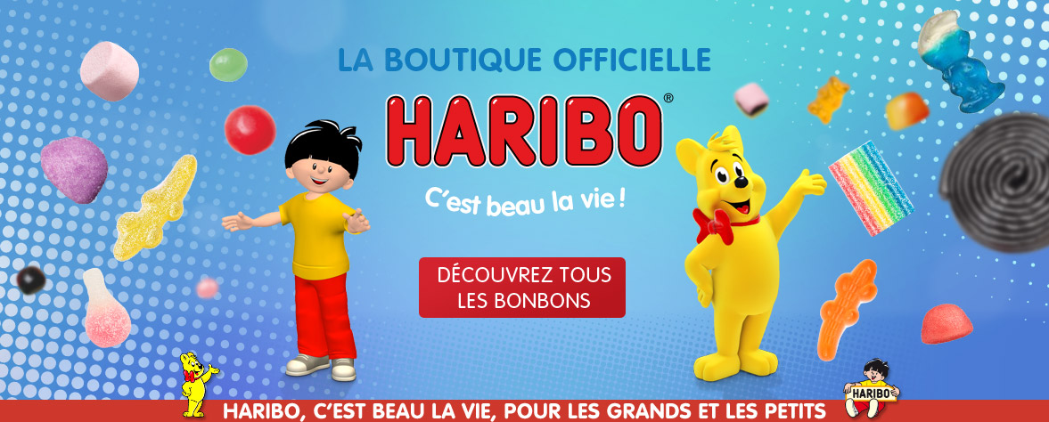 Bonbons HARIBO : acheter vos bonbons sur la boutique HARIBO